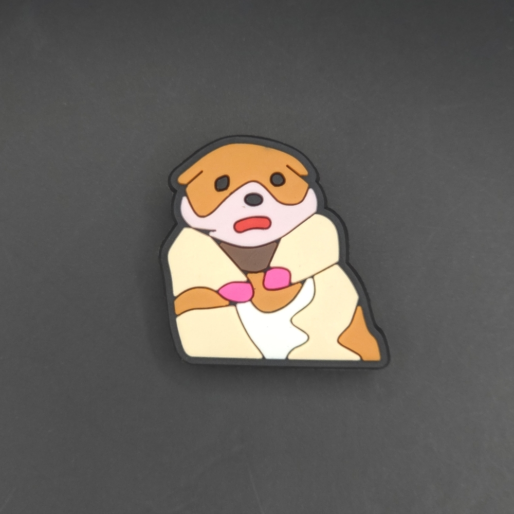 (5/$15) Scared Hamster Croc Charm